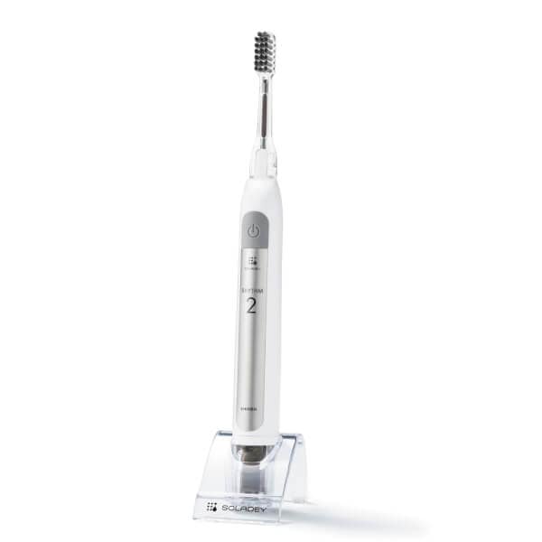 ソラデーリズム２（スノーホワイト） 音波振動式ソーラー歯ブラシ（株）シケン