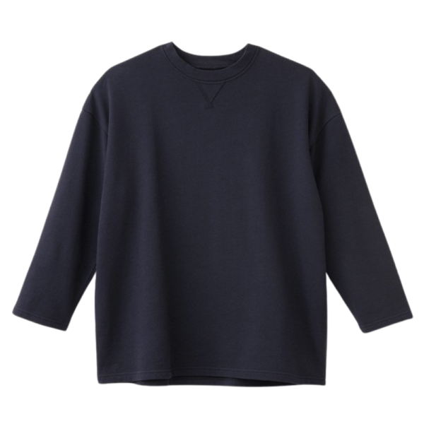 竹布 The★(ひとつぼし)スウェット ラウンドネック / ナファ生活研究所