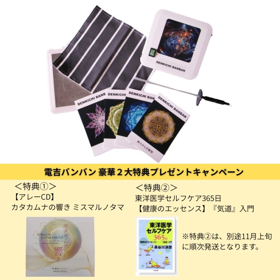 【期間限定キャンペーン】電子水生成器 電吉バンバン + 豪華2大特典付き