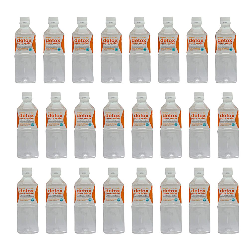 デトックスピュアウォーター（500ml × 24本）