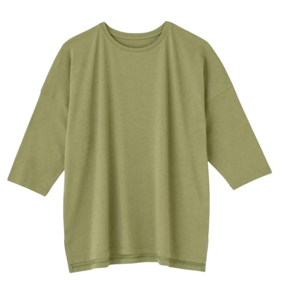 竹布 リラックスＴシャツ   ナファ生活研究所  メール便のみ