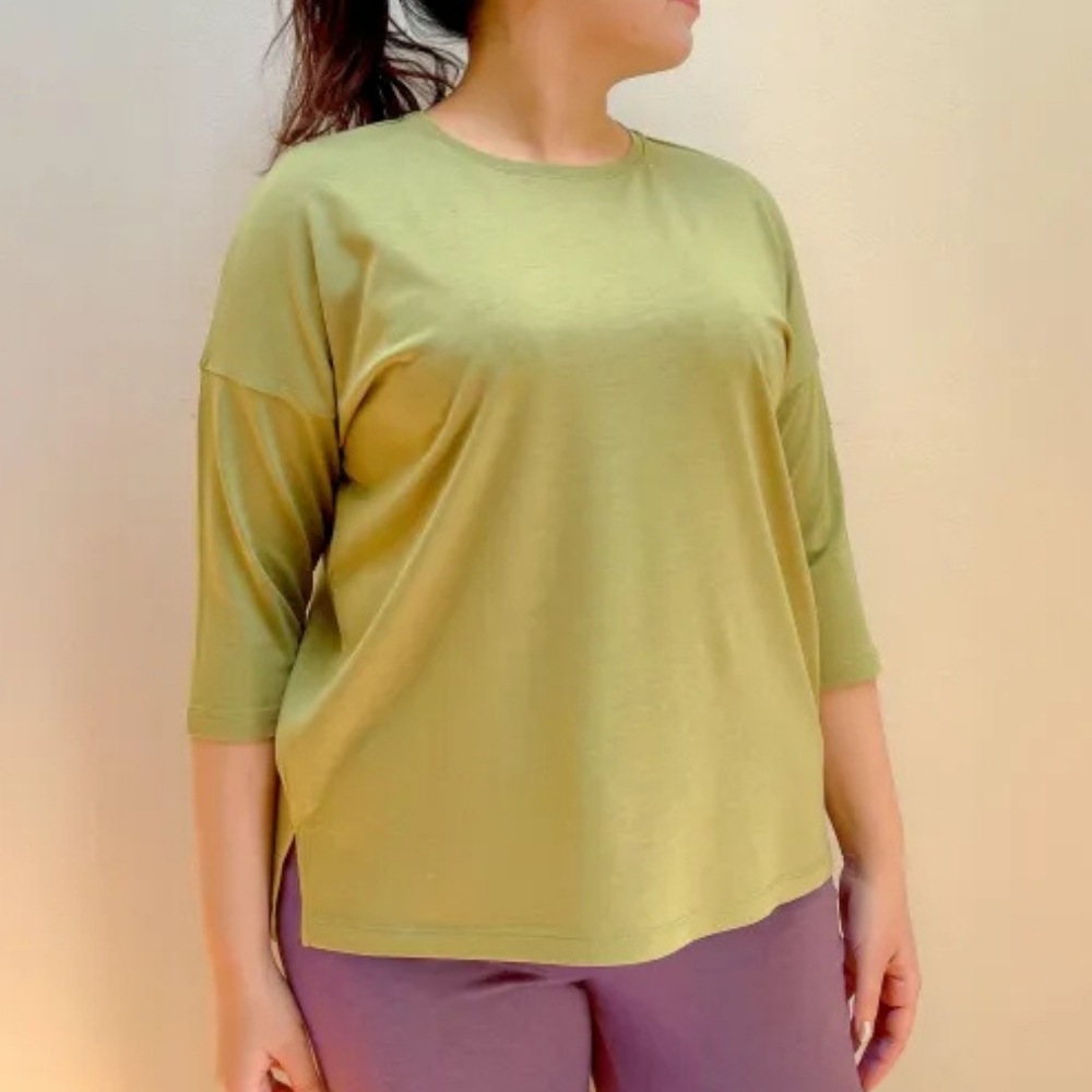 竹布 リラックスＴシャツ   ナファ生活研究所  メール便のみ