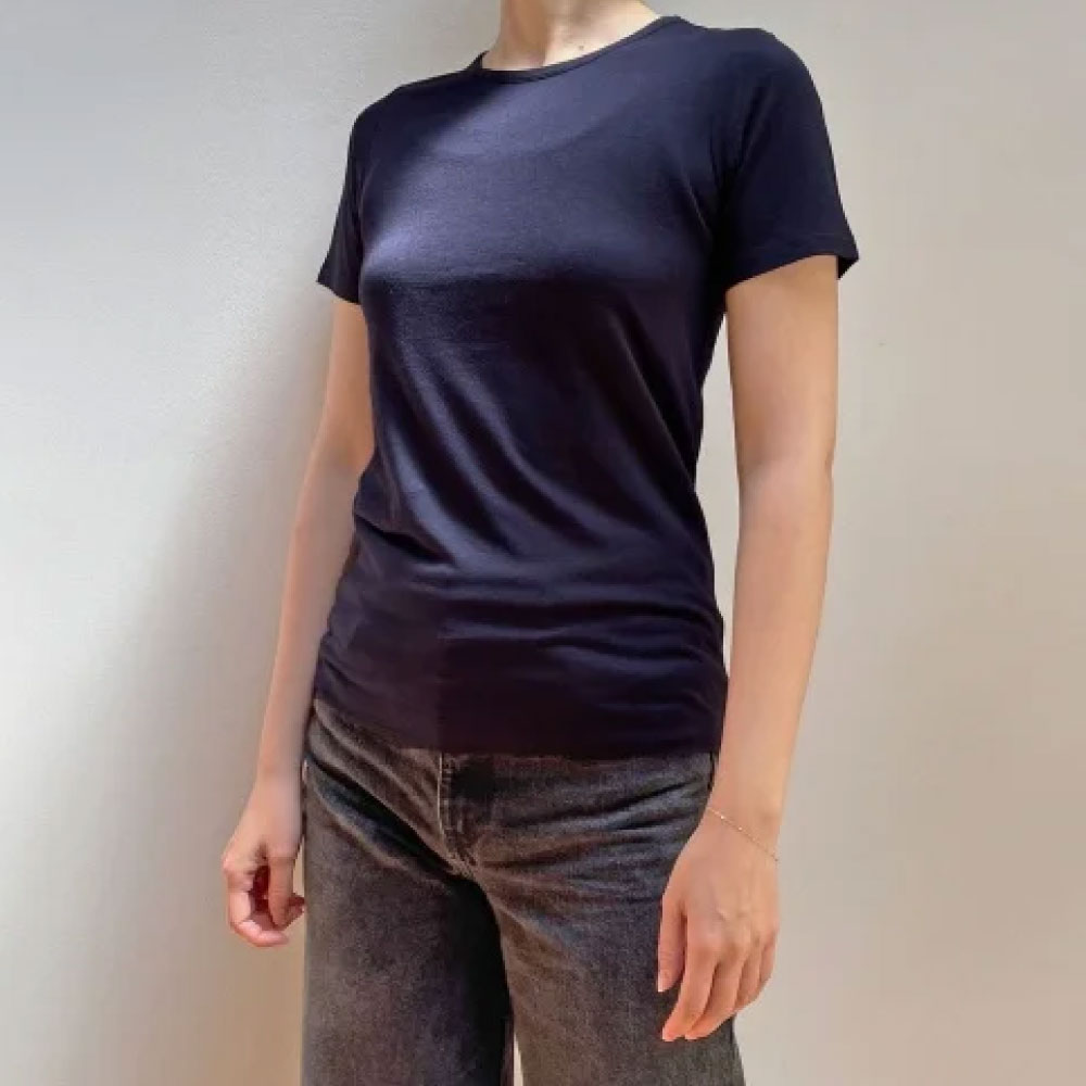 竹布 さらりＴシャツ   ナファ生活研究所  メール便のみ