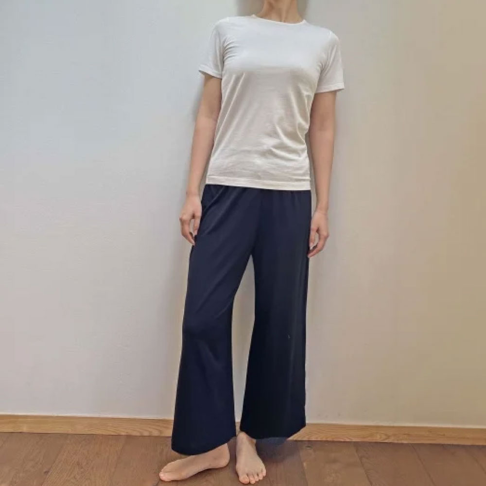 竹布 さらりＴシャツ   ナファ生活研究所  メール便のみ