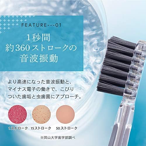 ソラデーリズム２（アイスブルー） 音波振動式ソーラー歯ブラシ（株）シケン