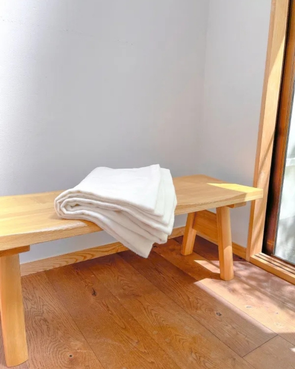 TAKEFU 毛布 Kurumu くるむ(140 x 200cm) / 竹布 ナファ生活研究所