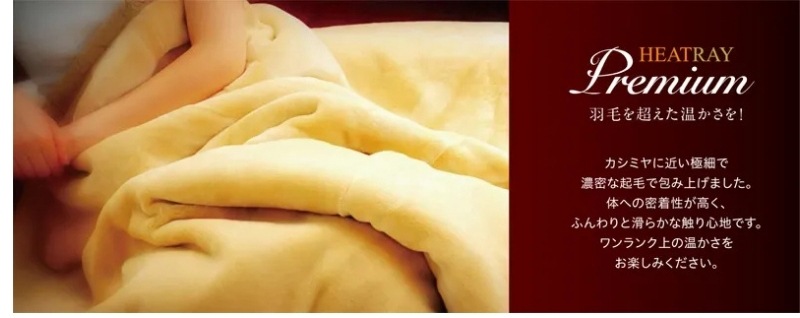 HEATRAY プレミアム敷き毛布