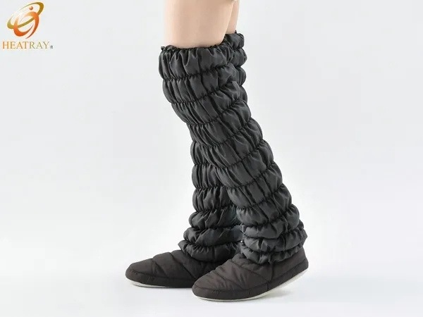HEATRAYエアー　もこもこレッグウォーマー ストロング（2枚1組）