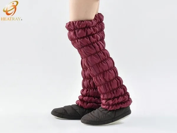 HEATRAYエアー　もこもこレッグウォーマー ストロング（2枚1組）