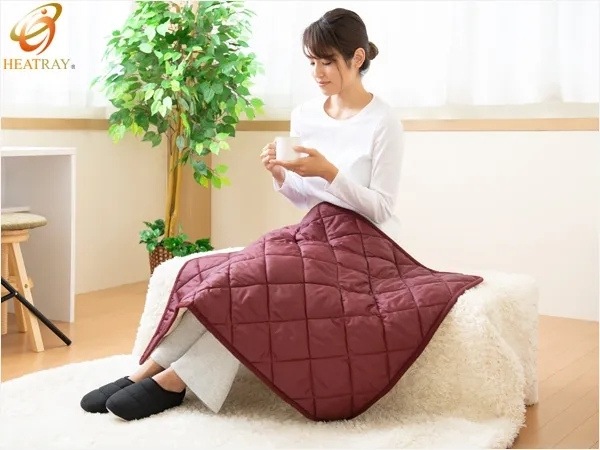 オーラ蓄熱足湯気分キルト（半身浴サイズ）
