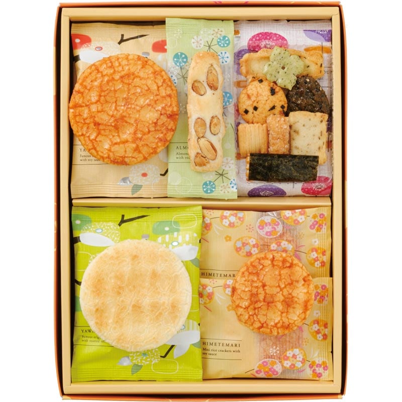 専用えべっさん　福くるセット レアタルト＆yume バッグ＆マフラー＆ニットop 秋色万彩 箱 21袋入 | 秋色万彩 | おかき・おせんべい専門店 えくぼ屋