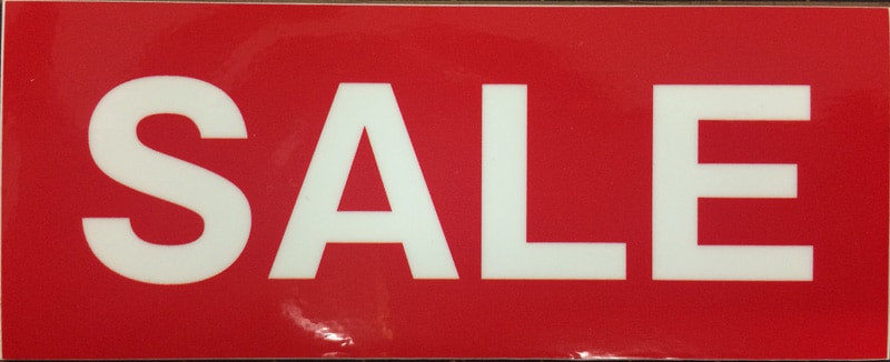 ��SALE�ۥ��ƥå���5�硡ɸ����������ɽ�������롡�Ѹ�