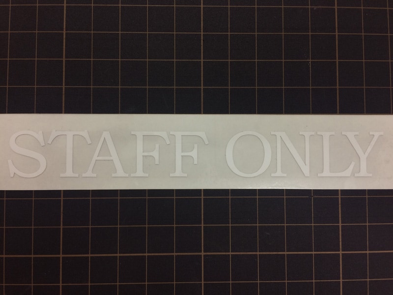 ��STAFF ONLY�ۥ��åƥ��󥰥����ȡ�������ɽ�������롡��