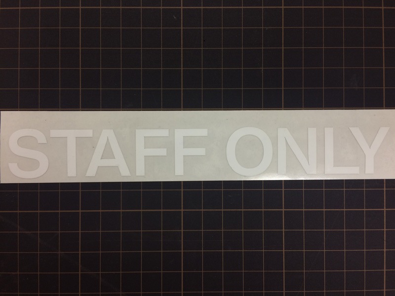 ��STAFF ONLY�ۥ��åƥ��󥰥����ȡ�������ɽ�������롡��