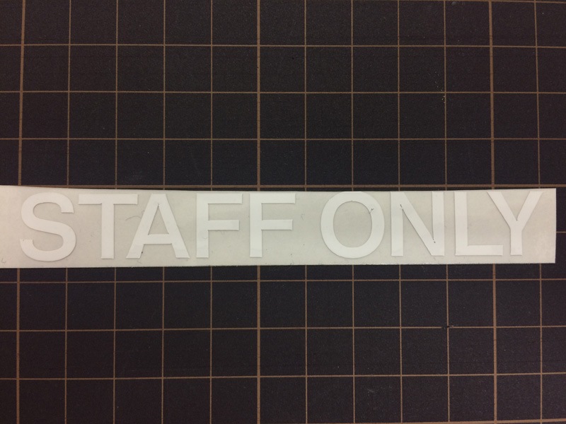 ��STAFF ONLY�ۥ��åƥ��󥰥����ȡ�������ɽ�������롡��