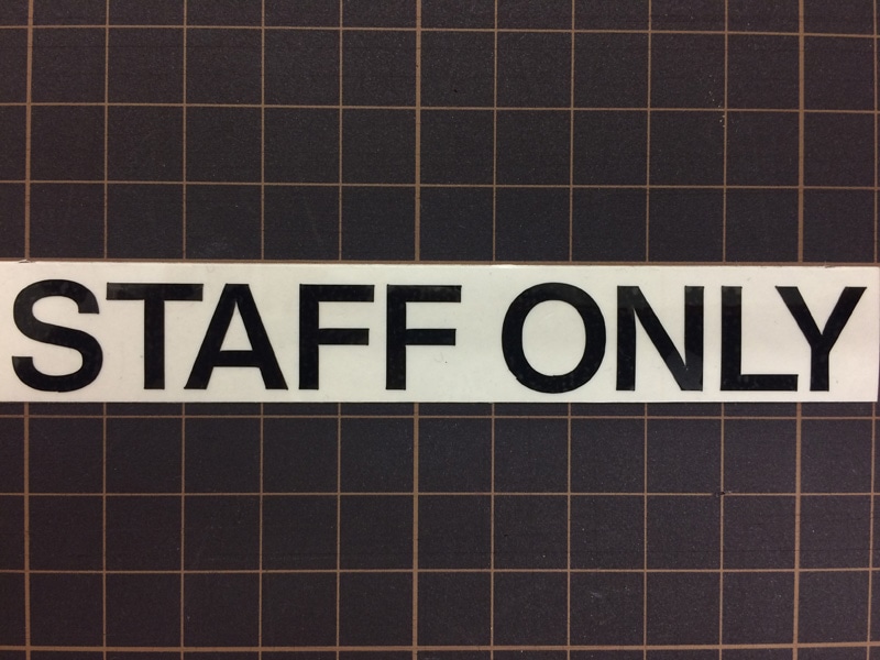 ��STAFF ONLY�ۥ��åƥ��󥰥����ȡ�������ɽ�������롡�����極����