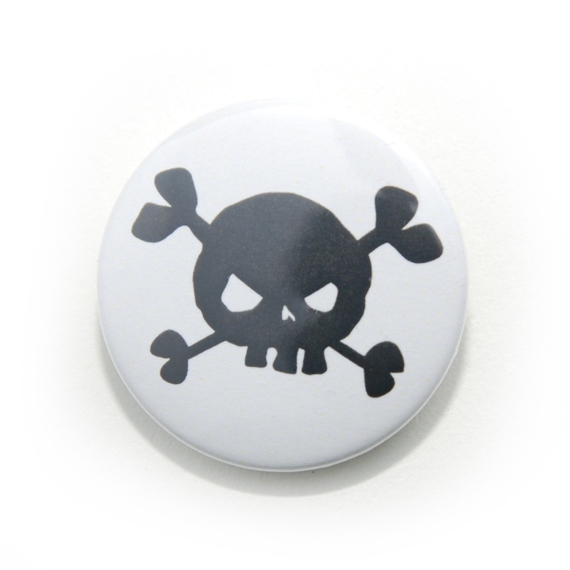缶バッジ スカルシリーズ 001 | 缶バッチ,SKELETON(スカル・骸骨