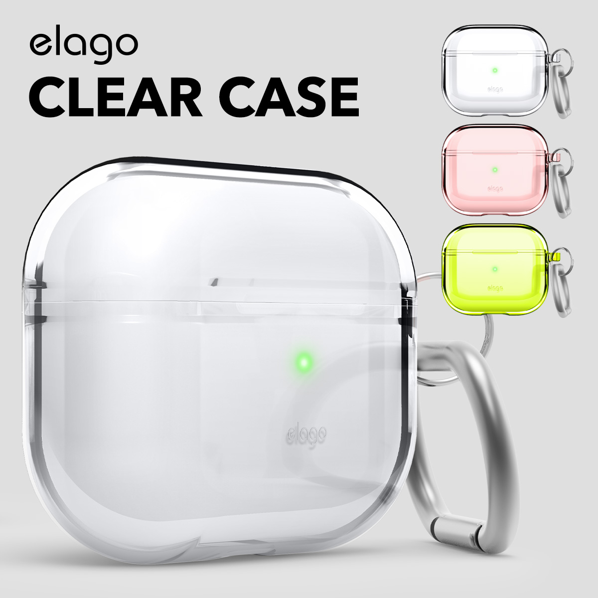 elago CLEAR CASE for AirPods 3 | すべての商品 | elago 日本公式