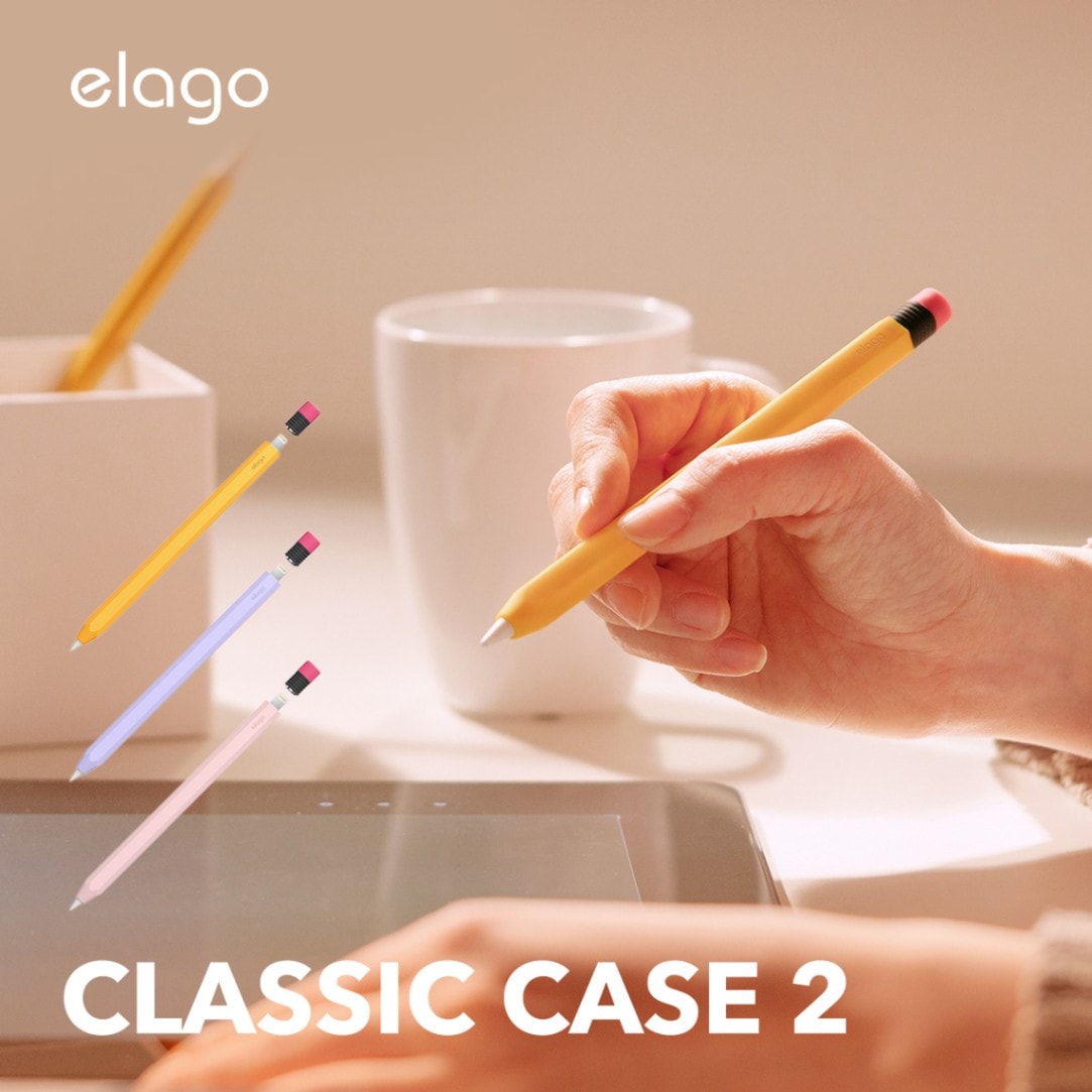 Shop Apple Pencil 2nd Gen with our Yellow Cover – elago