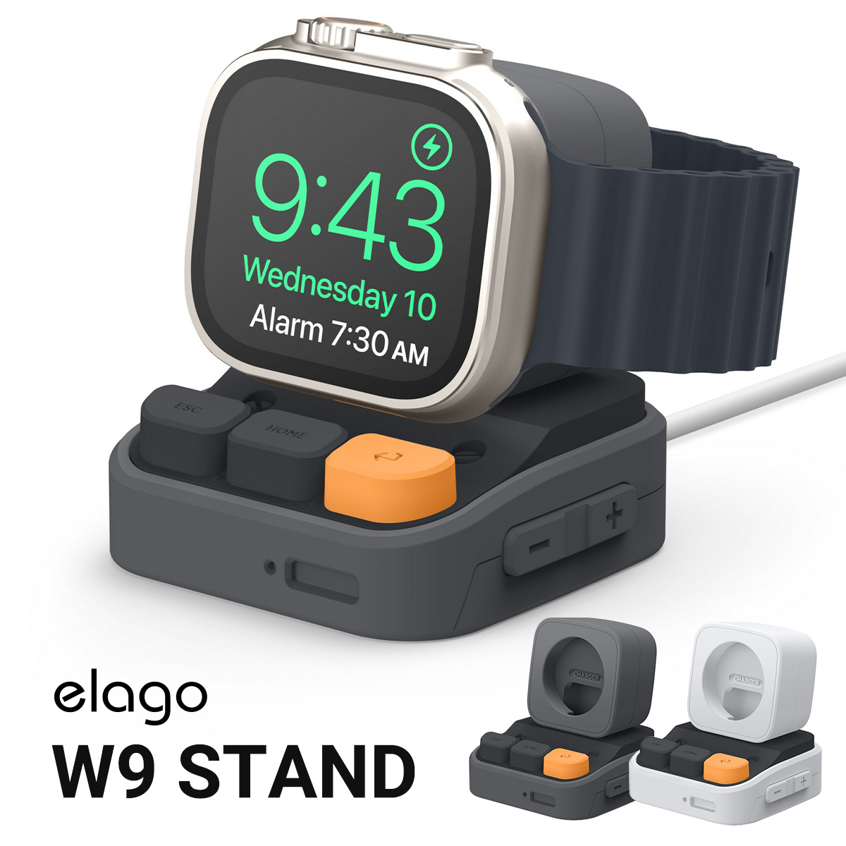 elago W9 STAND for Apple Watch 40/41/42/44/45/46/49mm