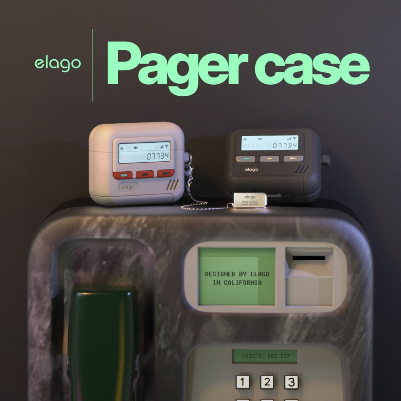 elago PAGER CASE for AirPods 4 | すべての商品 | elago 日本公式