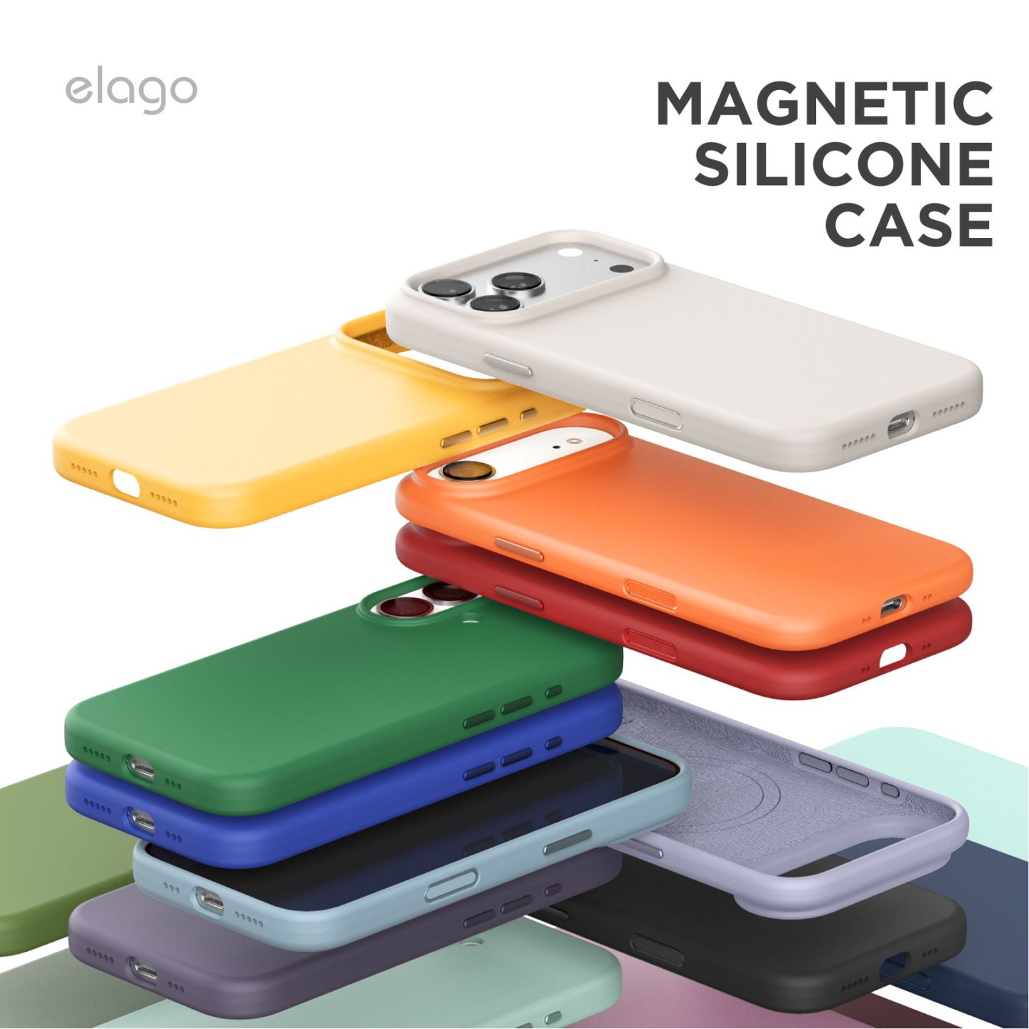 iPhone17 マグネット搭載シリコンケース オレンジ elago 保護フィル Amazon.co.jp: 【elago】 iPhone 17 Pro 対応 ケース MagSafe 対応