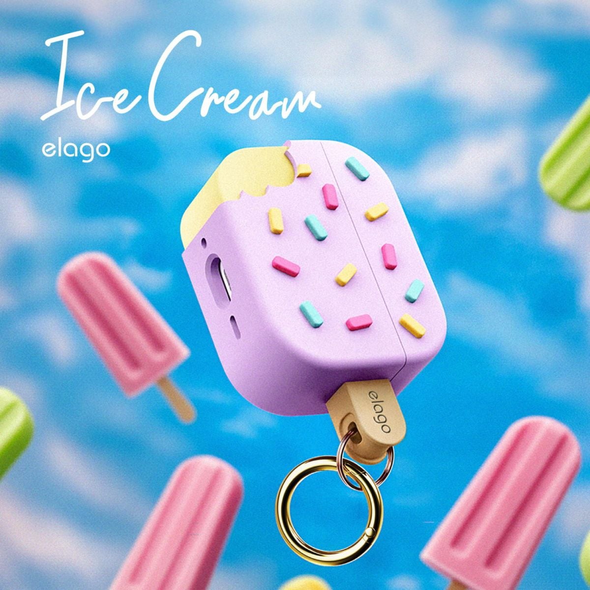 ICECREAM AIR POD SILICON CASE。 elago ICE CREAM for AirPods Pro 3rd | すべての商品 | elago 日本