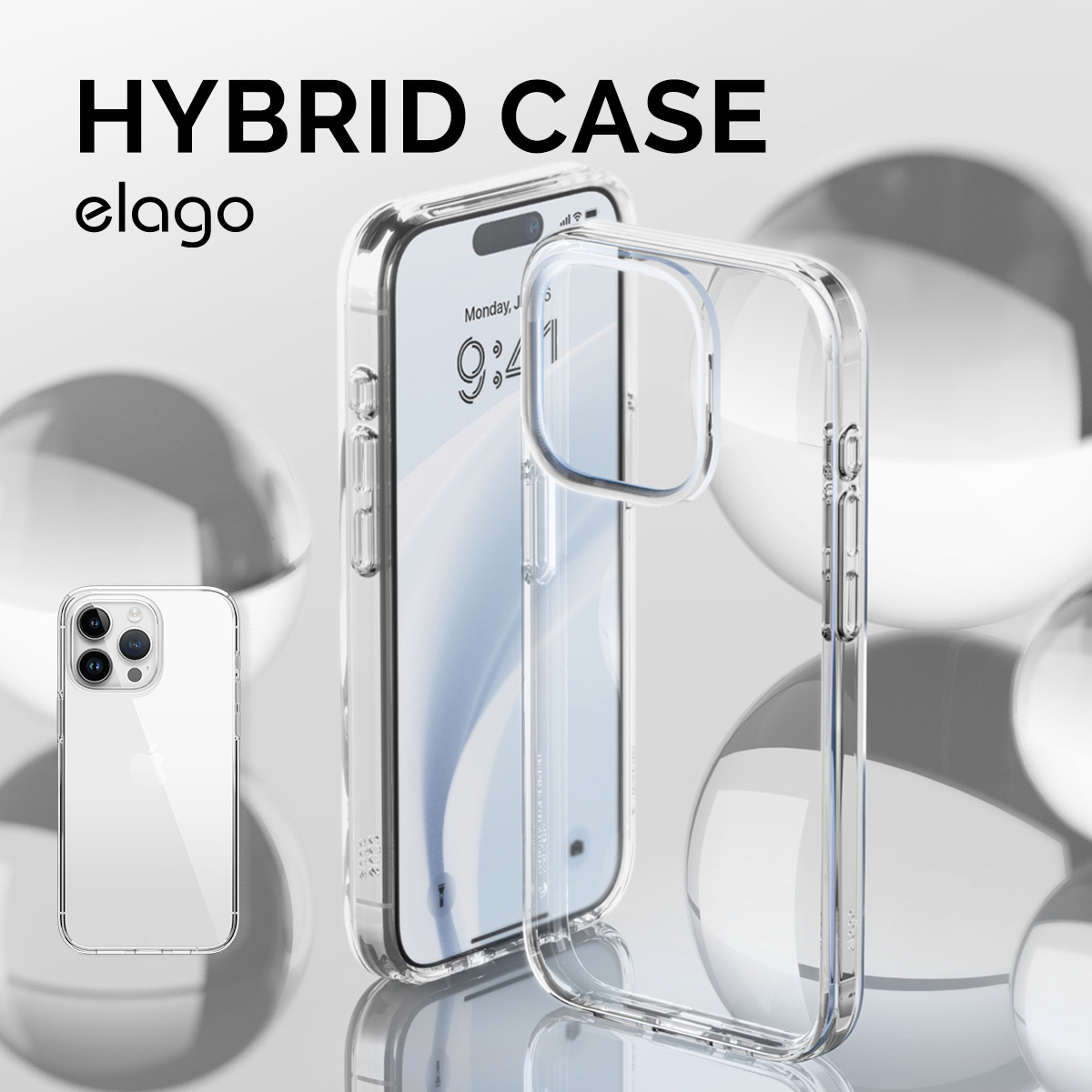 elago HYBRID CASE for iPhone15 Pro