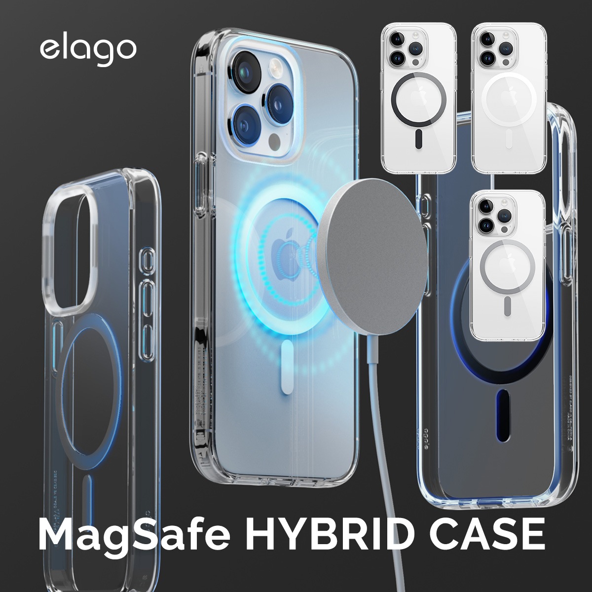 elago MagSafe HYBRID CASE for iPhone15 Pro