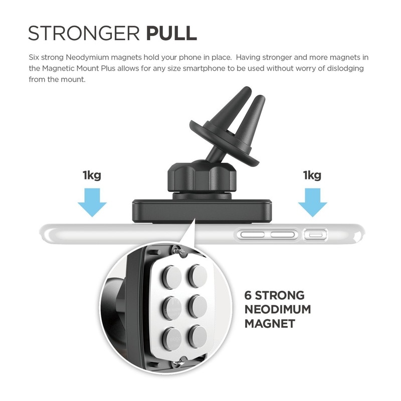 elago M CAR MAGNETIC MOUNT PLUS for SMART PHONE