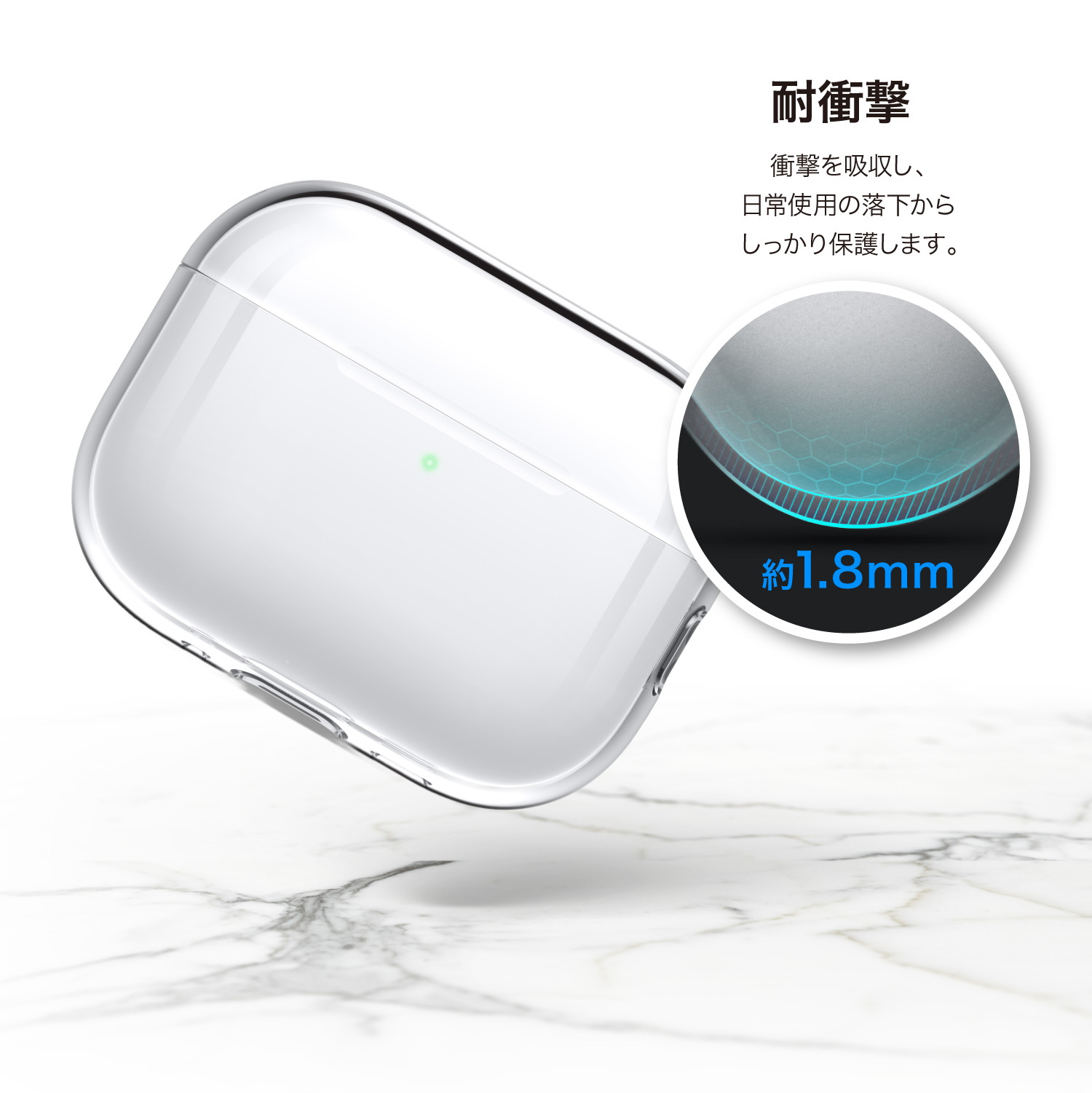elago CLEAR STRAP CASE for AirPods Pro 3rd