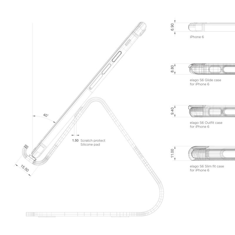 elago M2 STAND for SMART PHONE
