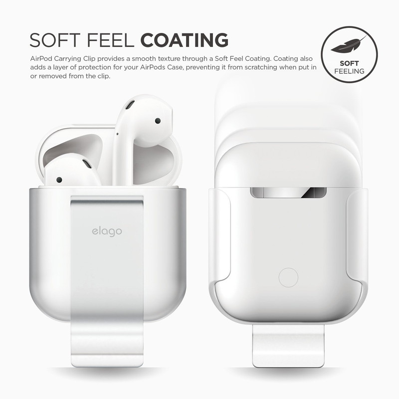 elago AirPods Carrying Clip for AirPods
