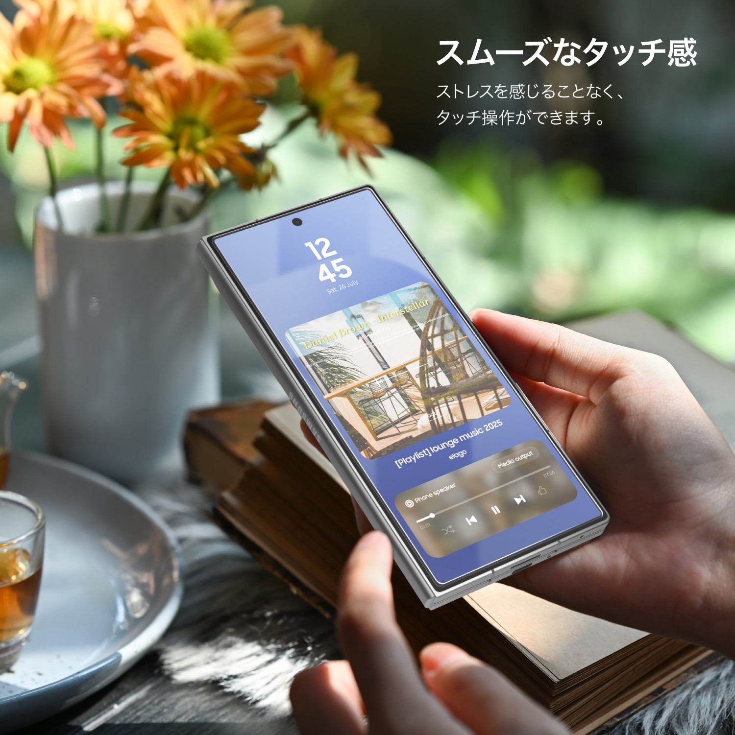 elago TEMPERED GLASS PROTECTOR for Galaxy Z Fold7