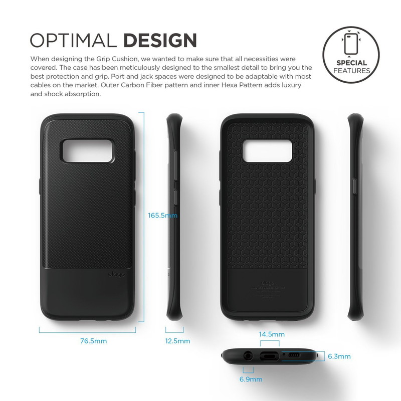 elago GA8P GRIP CUSHION for Galaxy S8 Plus