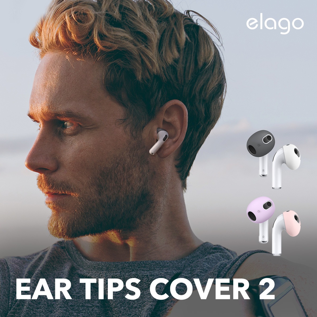 elago EAR TIPS COVER 2 for AirPods 3