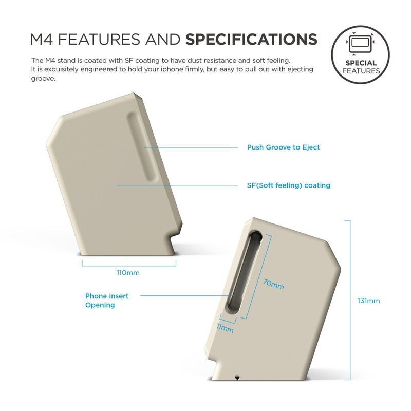 elago M4 STAND for iPhone8/iPhone7/iPhone6s/iPhone6