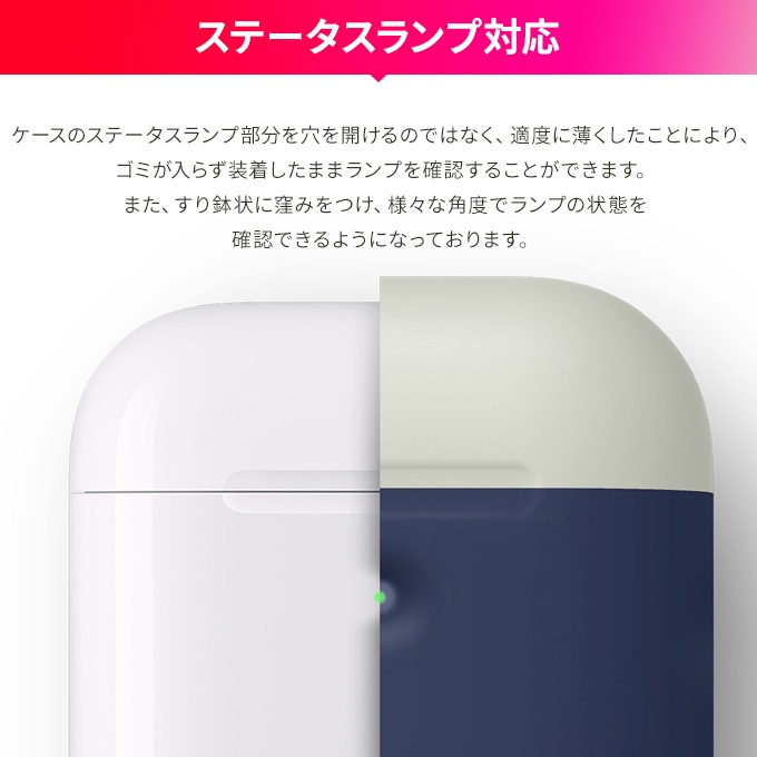elago AIRPODS DUO CASE for AirPods 2nd Generation Wireless Charging Case for AirPods 2nd Wireless