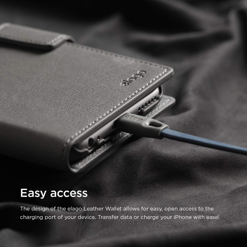 elago S6 LEATHER WALLET for iPhone6/6s