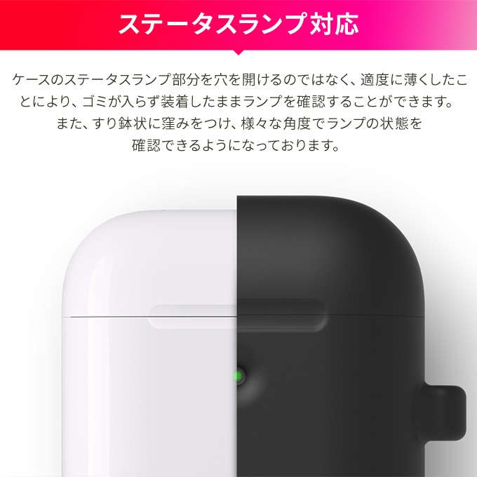 elago AIRPODS HANG CASE for AirPods 2nd Generation Wireless Charging Case for AirPods 2nd Wireless