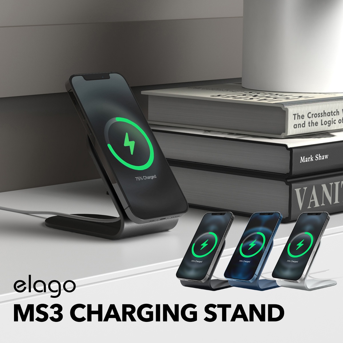 elago MS3 CHARGING STAND for iPhone12
