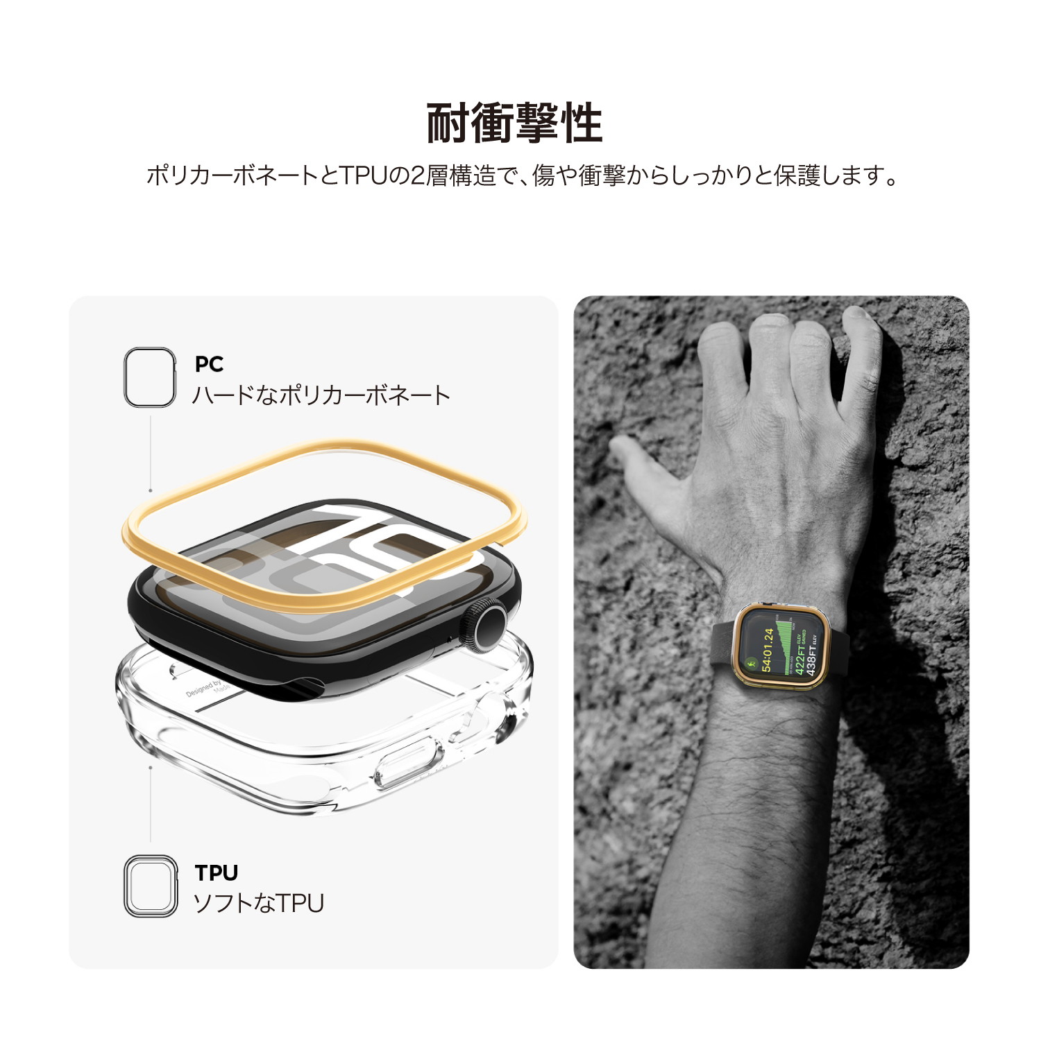 elago DUO CASE (Watch) 2 for Apple Watch Series 10 46mm