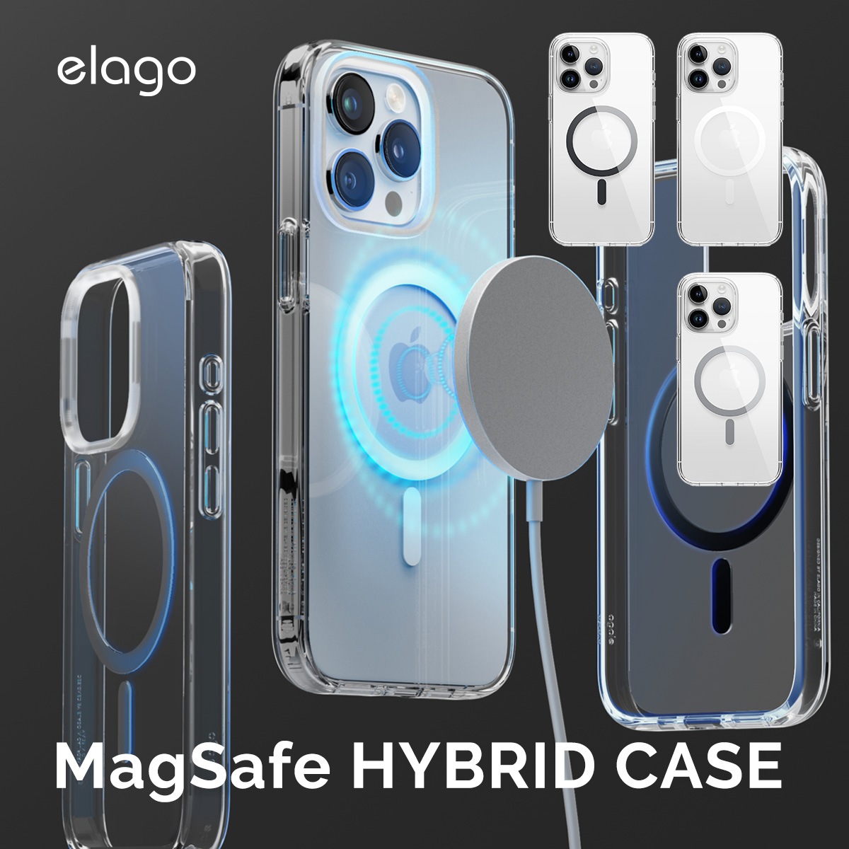 elago MagSafe HYBRID CASE for iPhone15 Pro Max
