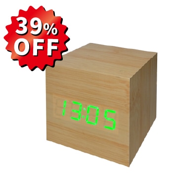 多機能キューブクロック（KEG-277）