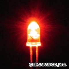 高輝度LED[赤色・3mm] (LK-3RD)