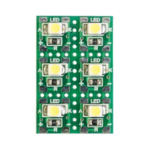 チップ部品はんだ付け練習キット[白色LED]（LK-ST1）