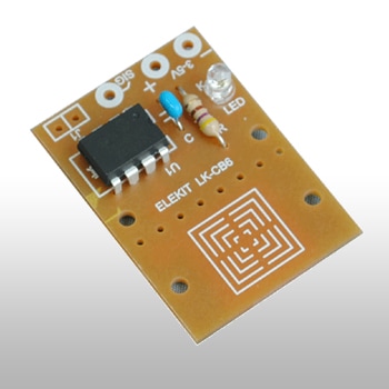 LED表示静電容量式タッチセンサーキット（LK-CB6）