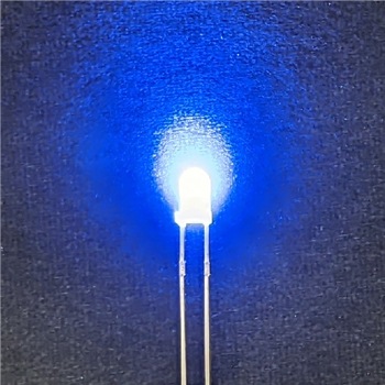 高輝度LED[青色・3mm]（AP-L12）