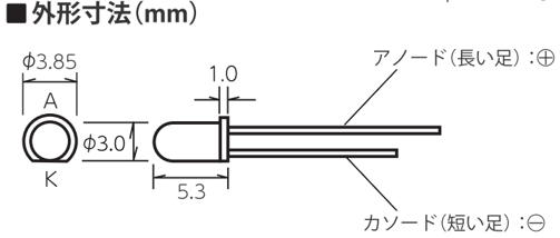 ⵱LED[Ŀ3mm]AP-L12