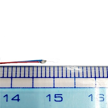 超極小コード付きチップLED[白色・1005サイズ]（AP-L23）